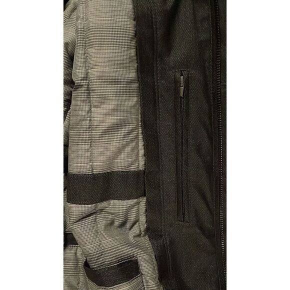 Ike Behar ~ dk grey all weather jacket ~ size Medium - Picture 3 of 12